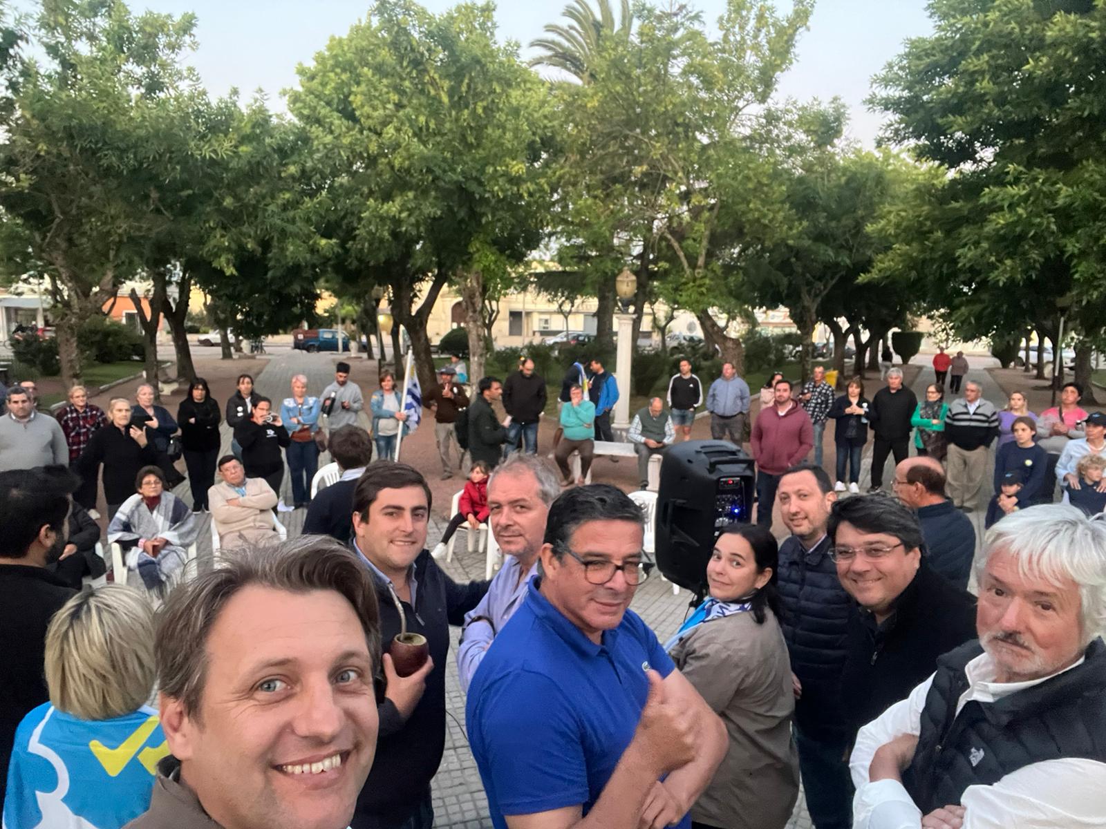 Coalición de Florida recorre el interior del departamento 4