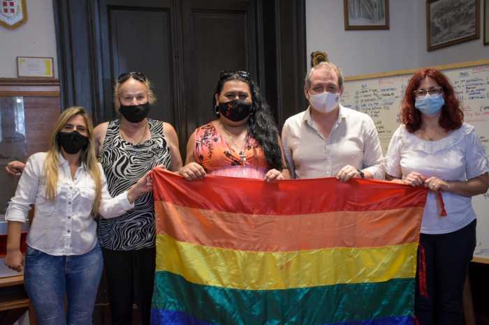 Colectivo LGTB fue recibido por Guillermo López. 2