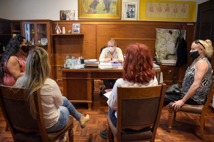 Colectivo LGTB fue recibido por Guillermo Lópezjpeg