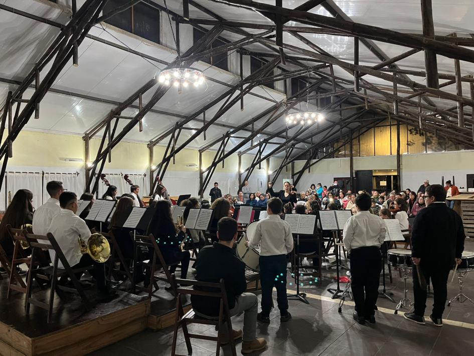 Comenzó en 25 de Mayo la gira departamental de la Sinfónica Infantil de Florida