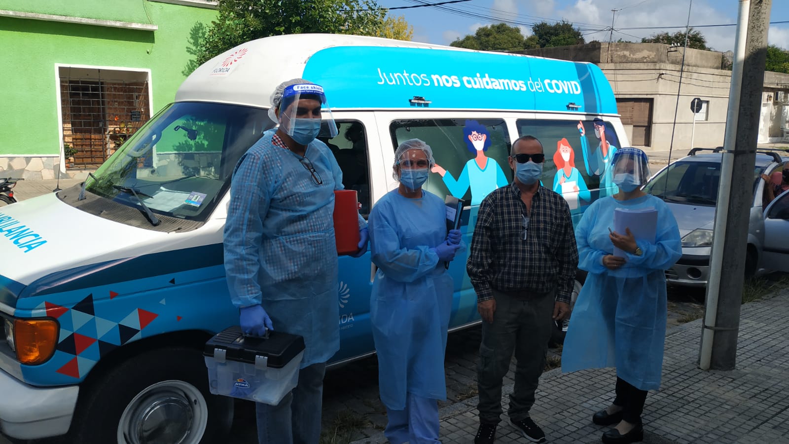 Comenzó la vacunación contra la Covid 19 en residenciales