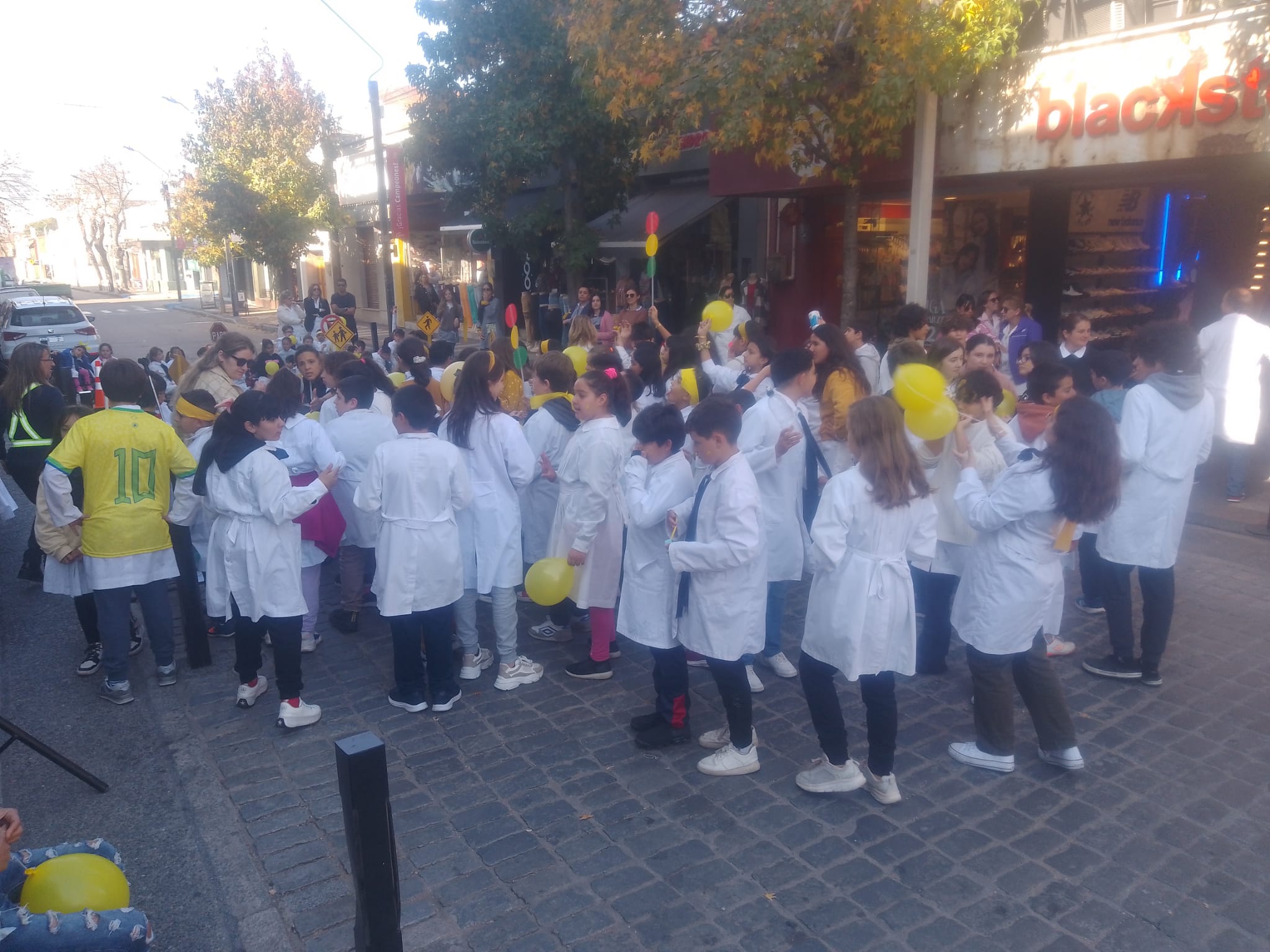 Concientización sobre tránsito Escolares marcharon por el centro de la ciudad 5