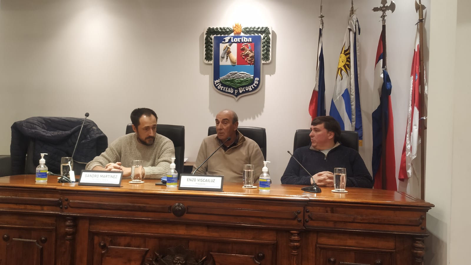 Conflicto lácteo Integrantes de AOEC fueron recibidos en la Junta Departamentaljpeg