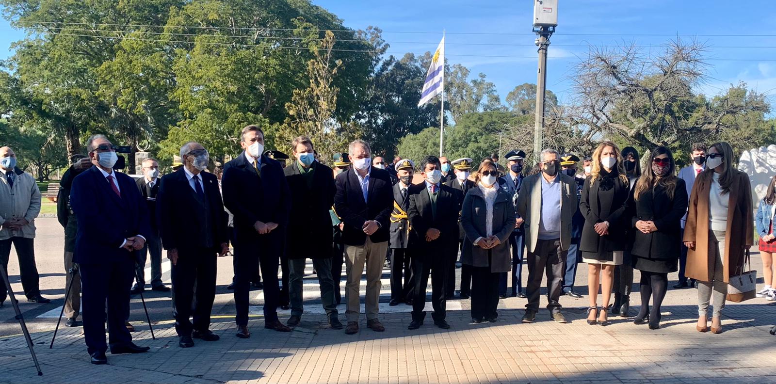 Conmemoración de la Paz del Chaco en plazoleta Félix Estigarribia
