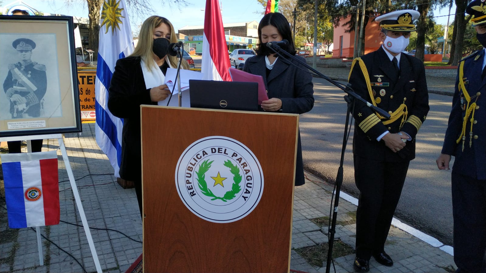 Conmemoración de la Paz del Chaco en plazoleta Félix Estigarribia 2