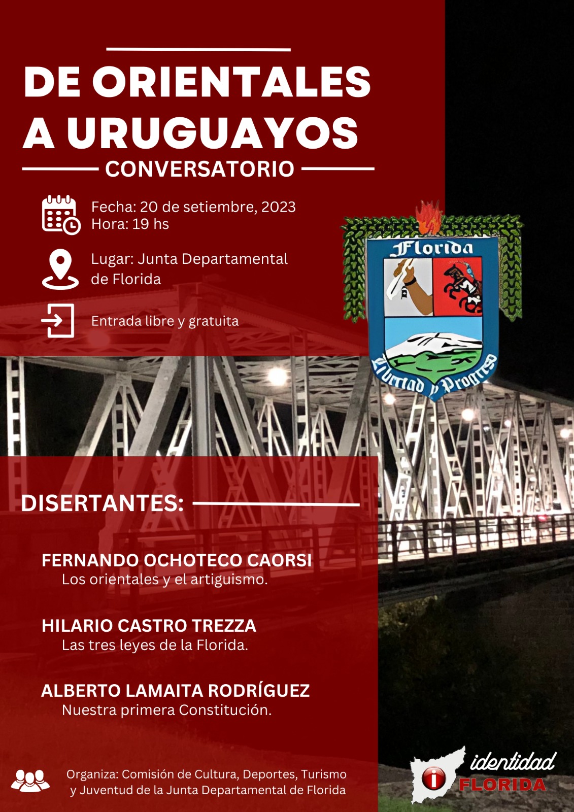 Conversatorio De Orientales a Uruguayos