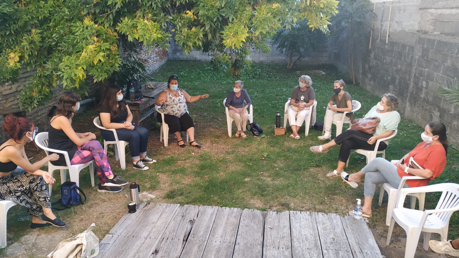 Coordinadora 8M diagrama actividades para el día internacional de la mujer