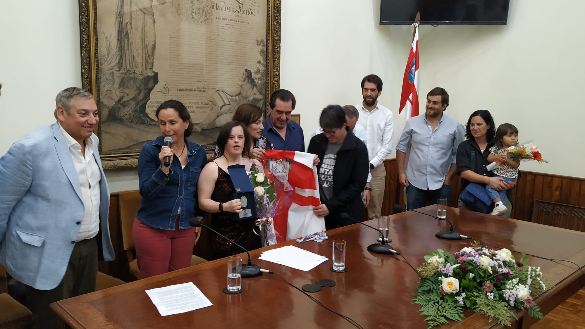Daiana Casella fue declarada Ciudadana Ilustre de Florida 4