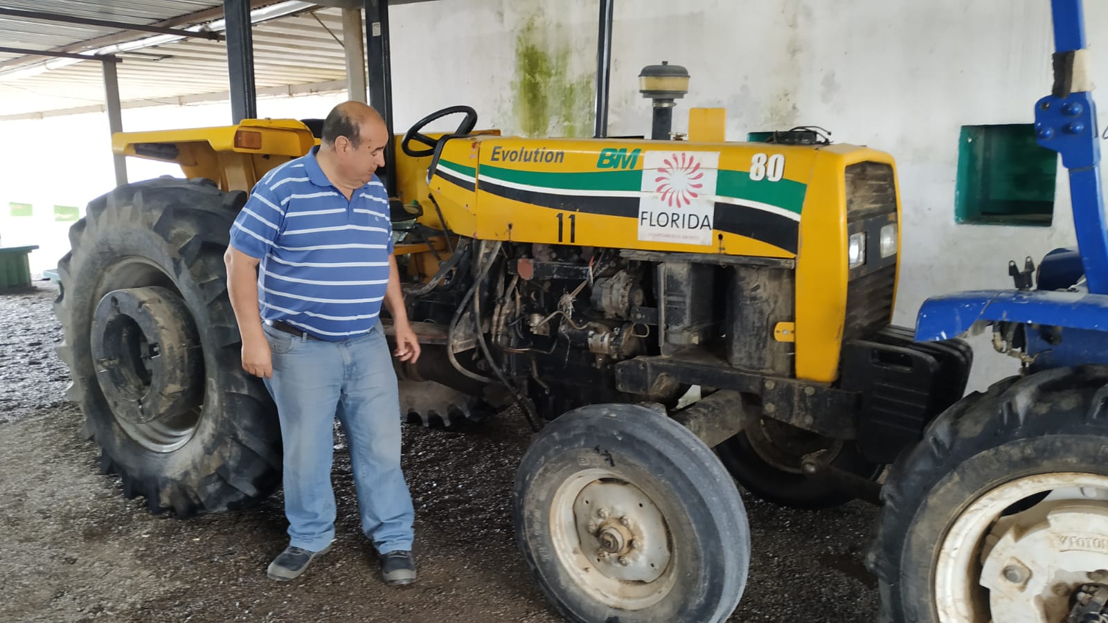 Destrozan tractores del Hipódromo Irineo Leguisamo 1
