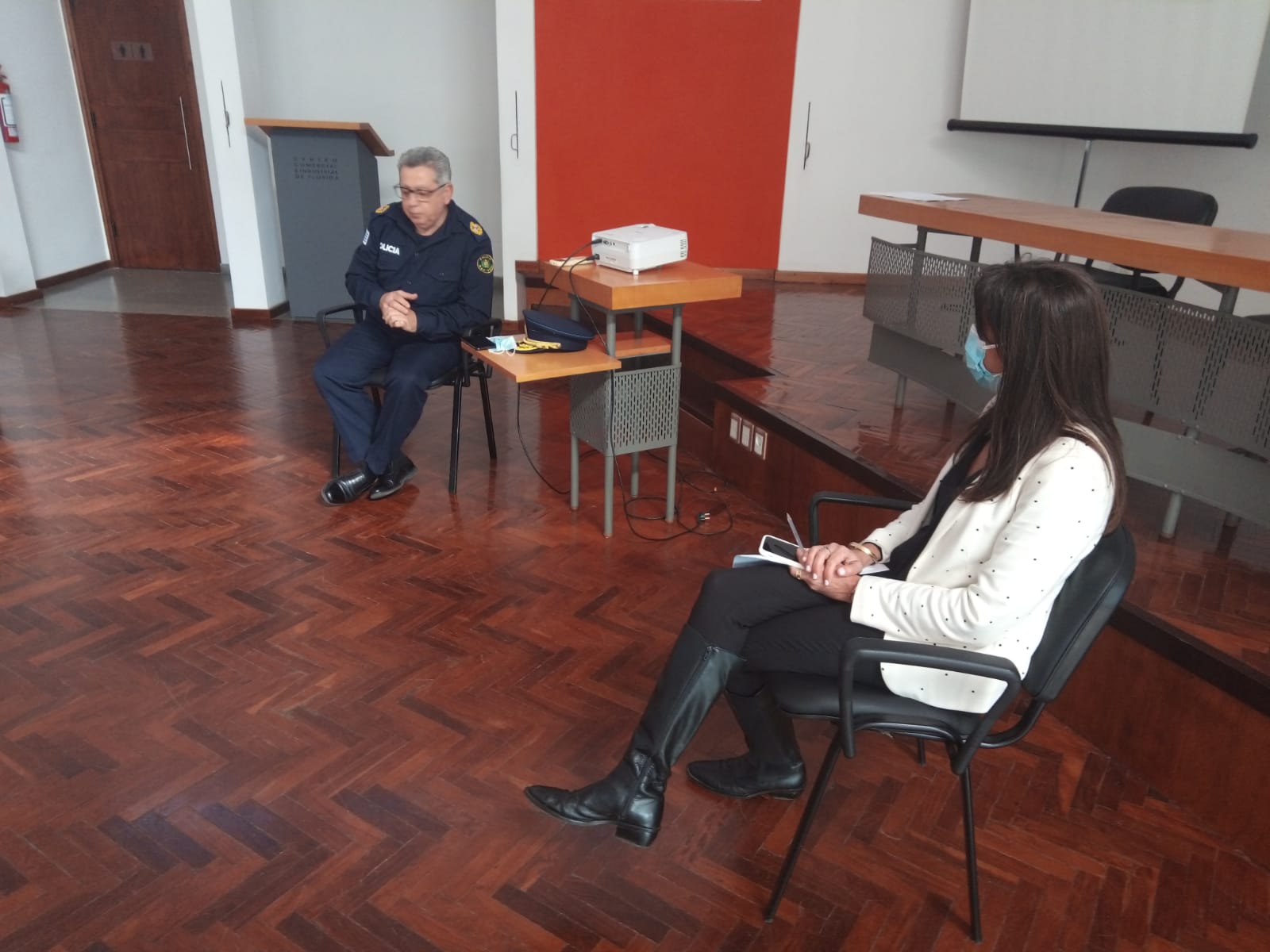 Directivos del CCIF se reunieron con el Jefe de Policía y el viernes serán recibidos en Fiscalía