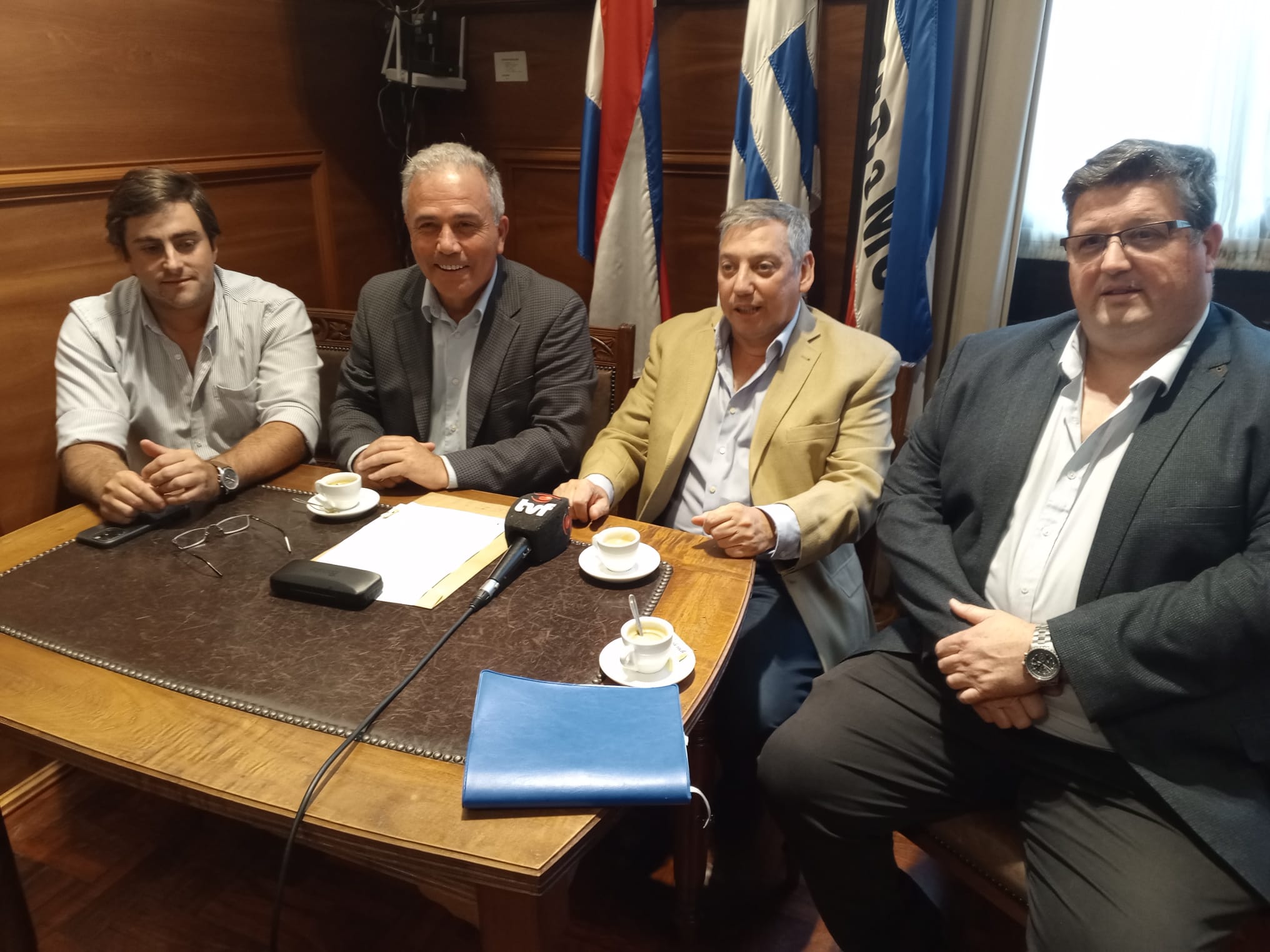 Director de la ANV se reunió con el Intendente Enciso y Diputado Rodríguez Hunter