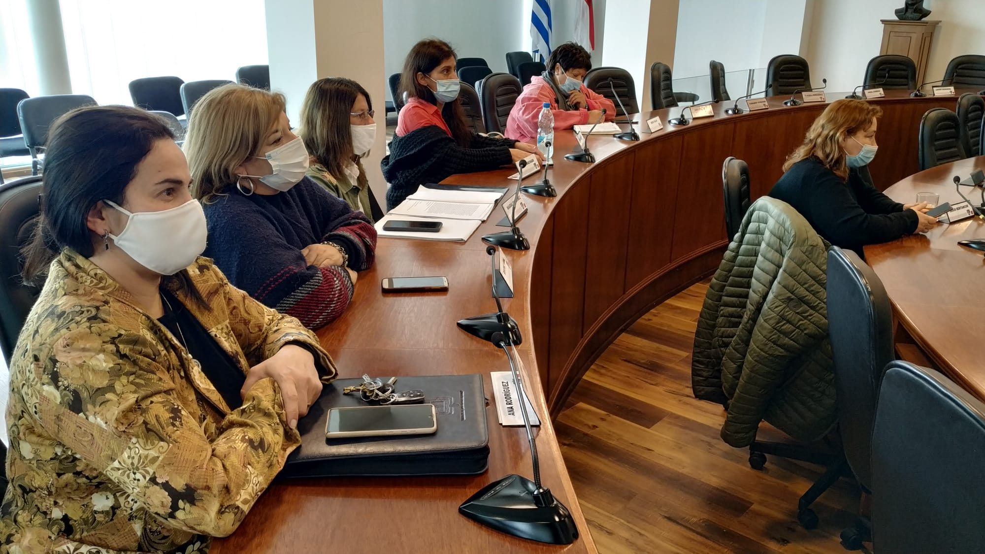 Directora de la Unidad N 19 del INR fue recibida por la Comisión de DDHH de la Junta Departamental