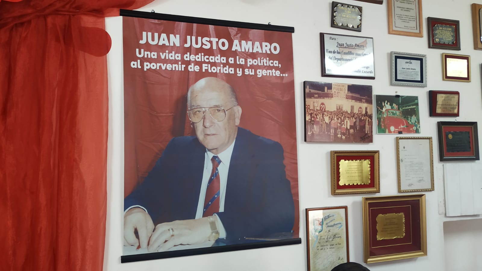 Dirigentes de la Agrupación Juan Justo Amaro Peralta informaron sobre el homenaje a Juan Justa Amaro 1