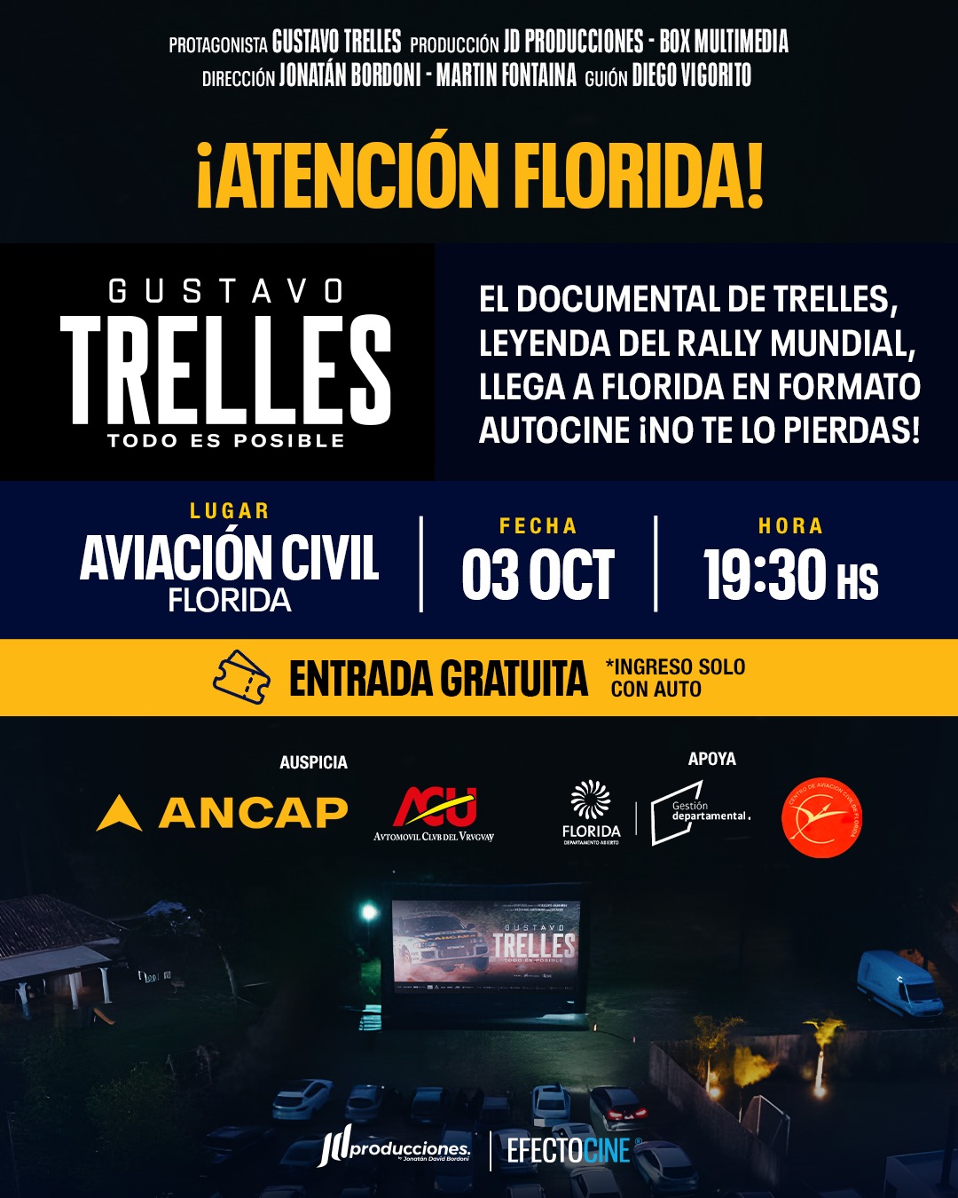 Documental de Gustavo Trelles se exhibirá en Florida