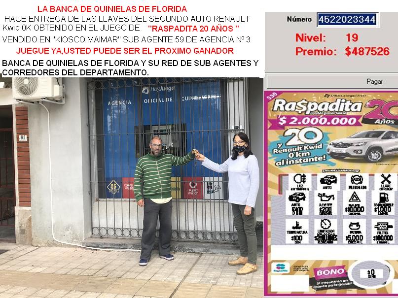 ENTREGA LLAVES AUTO