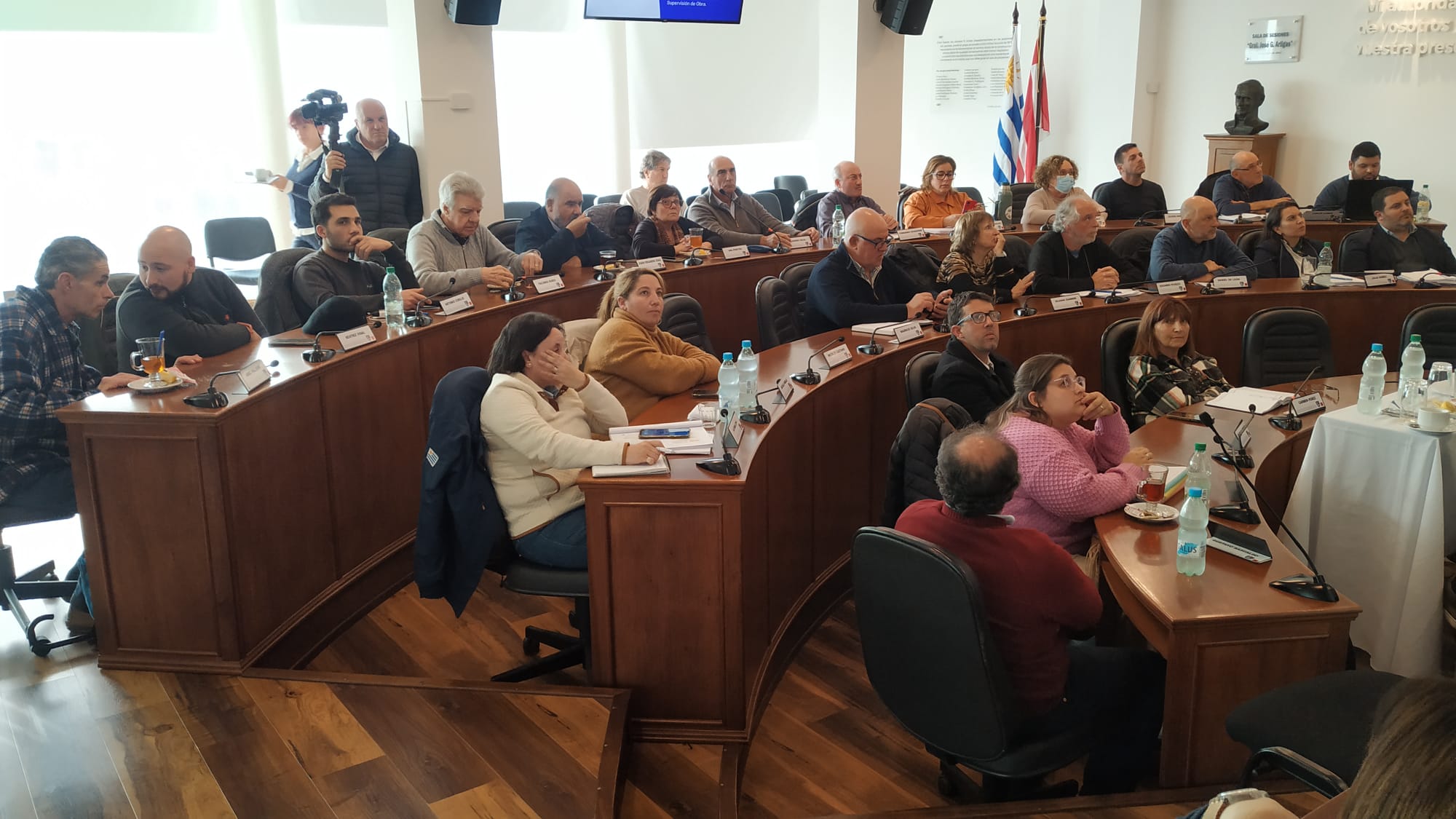 Ediles recibieron a empresarios interesados en la construcción de la nueva Terminal 2