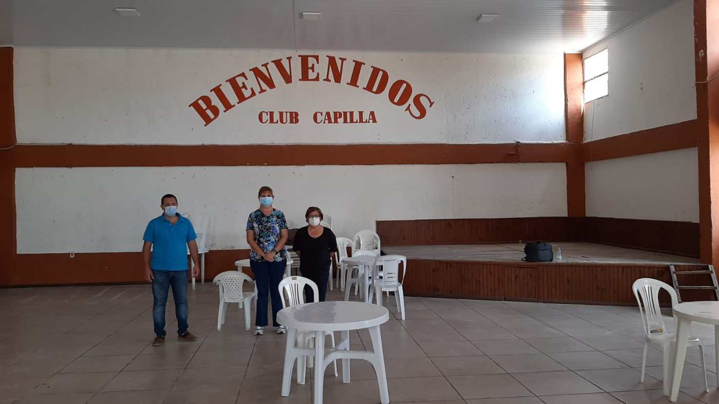 El 26 de abril se comienza a vacunar contra la Covid 19 en Capilla del Saucejpeg