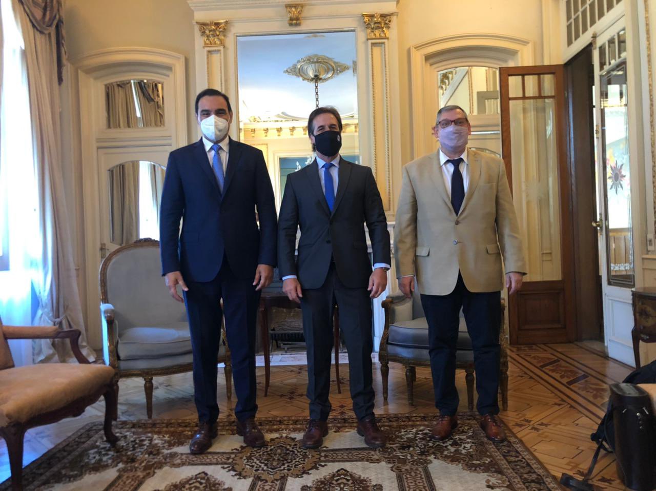 Embajador Enciso se reunió con el presidente Luis Lacalle Poujpg