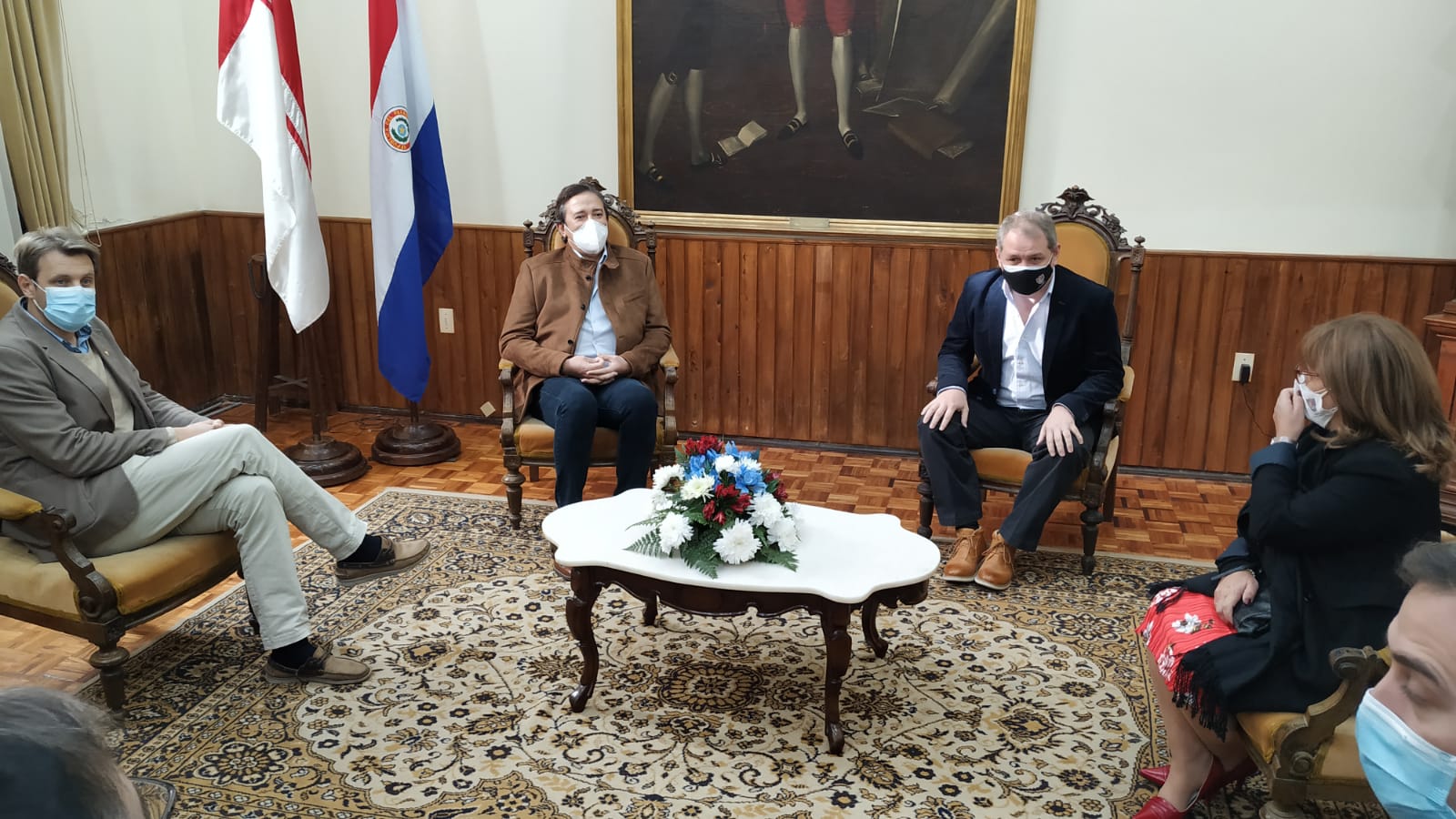 Embajador de Paraguay Rogelio Benítez visitó Florida