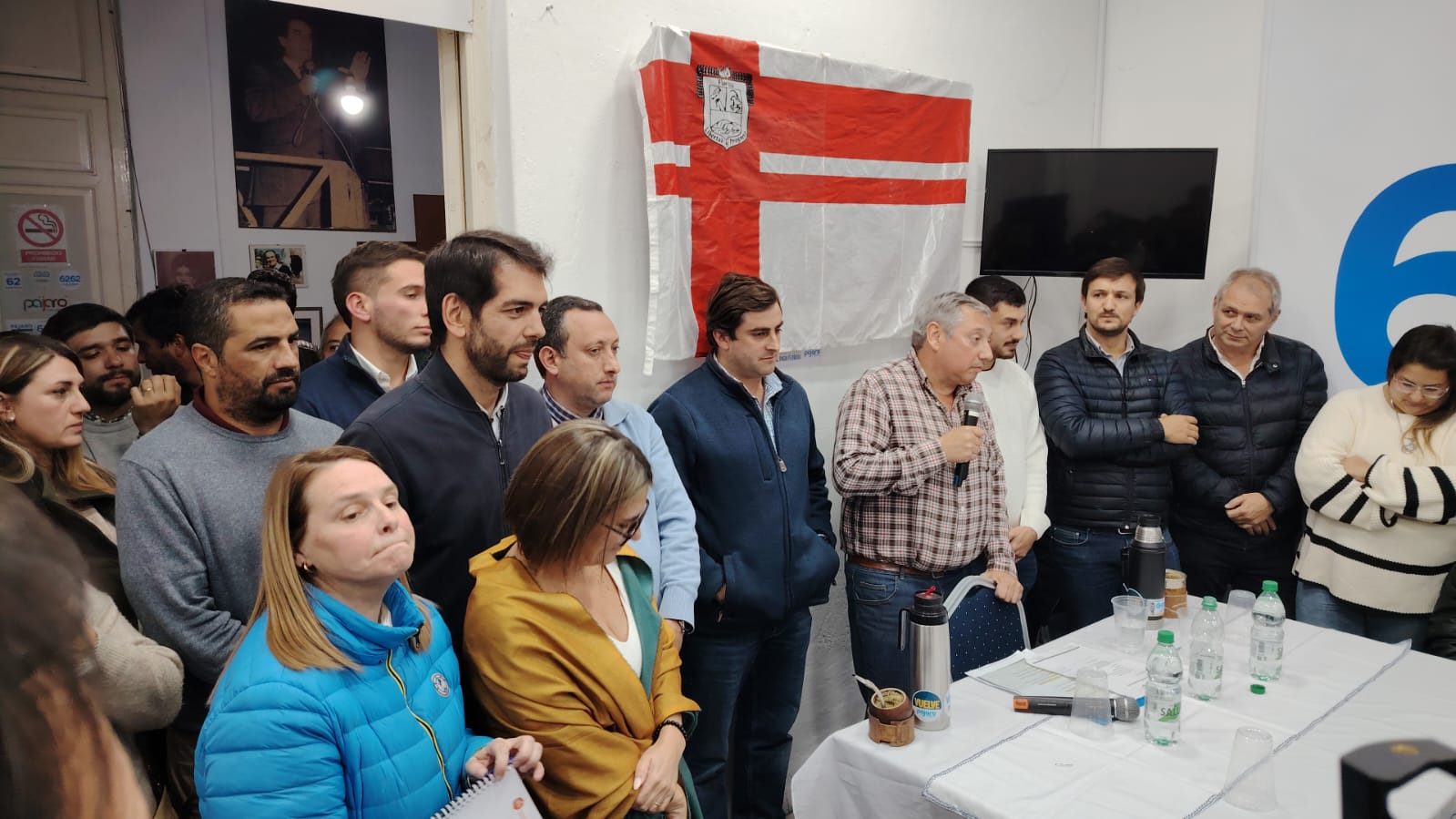 En plenario de agradecimiento de la lista 62 se informó que Enciso asumirá el 11 de Julio 2