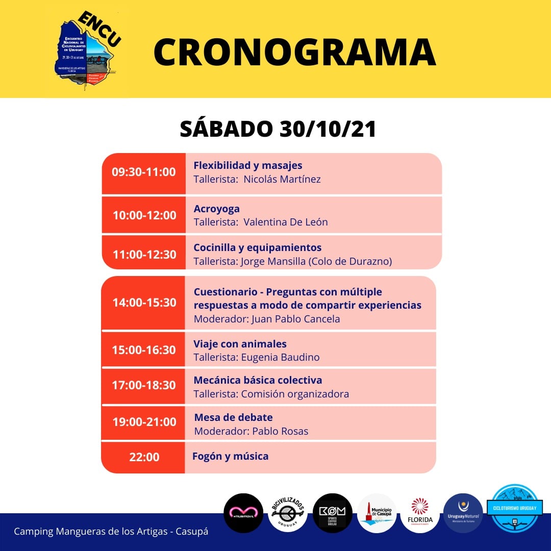 Encuentro de Cicloviajantes en Casupá. 3