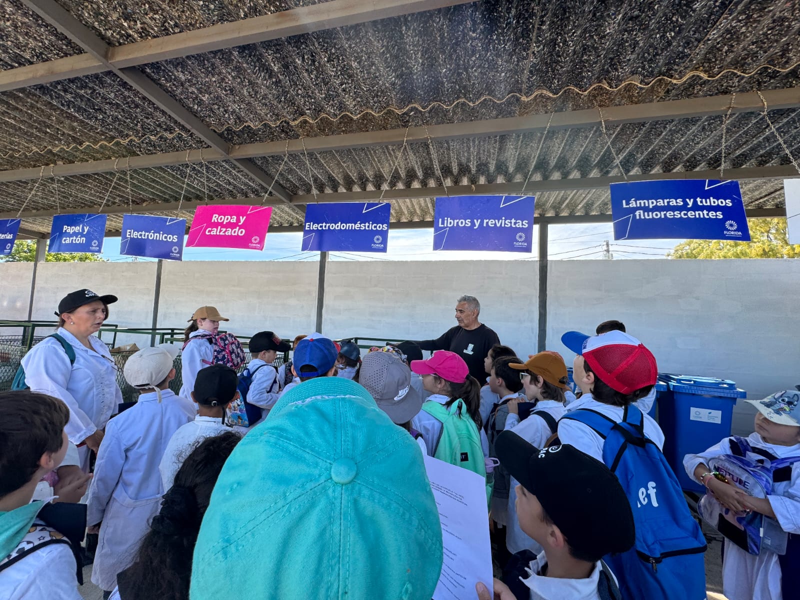 Escuela N 116 visitó el Centro de Recepción de Residuos