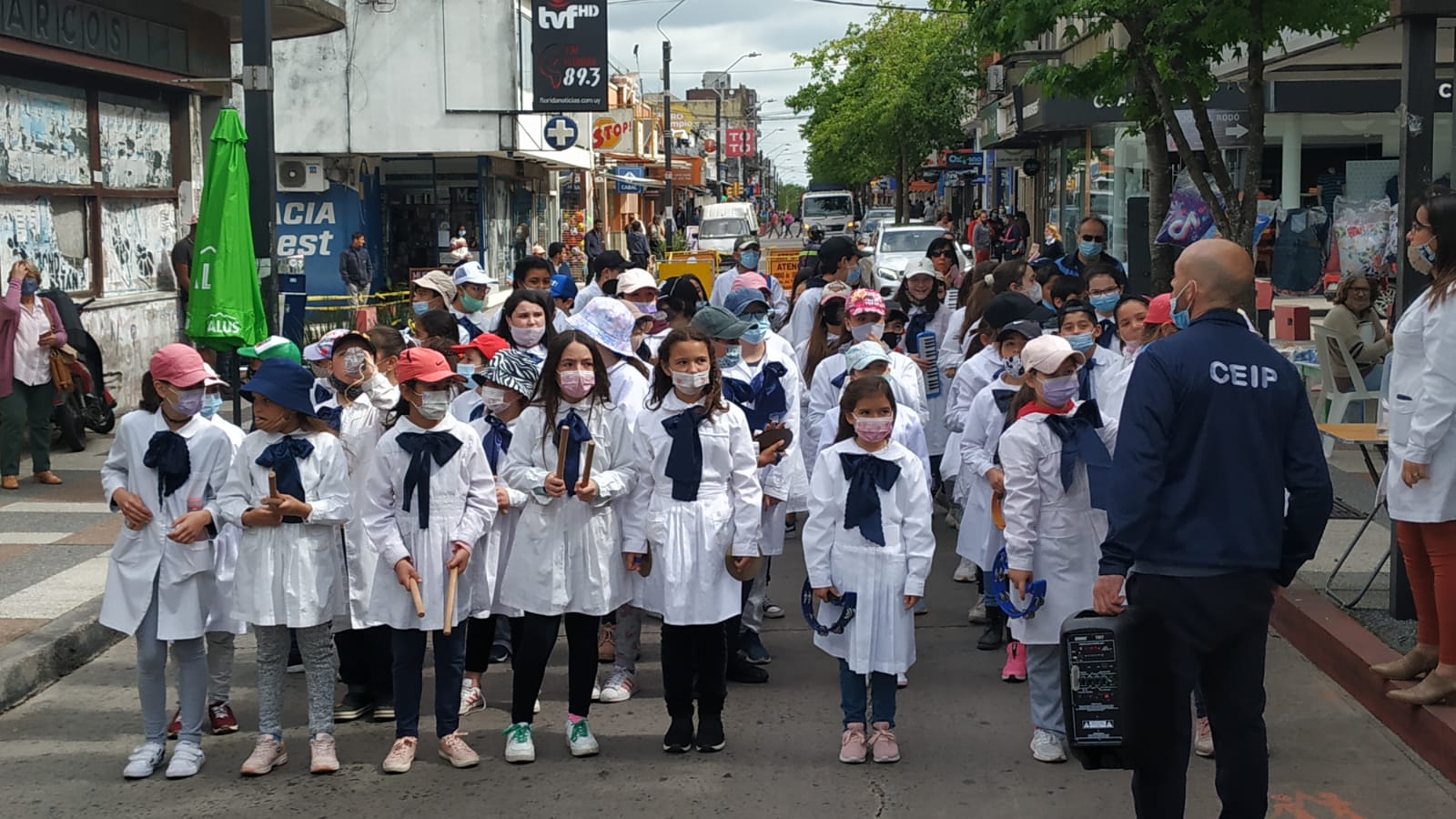 Escuela de Educación Artística realizó desfile. 4