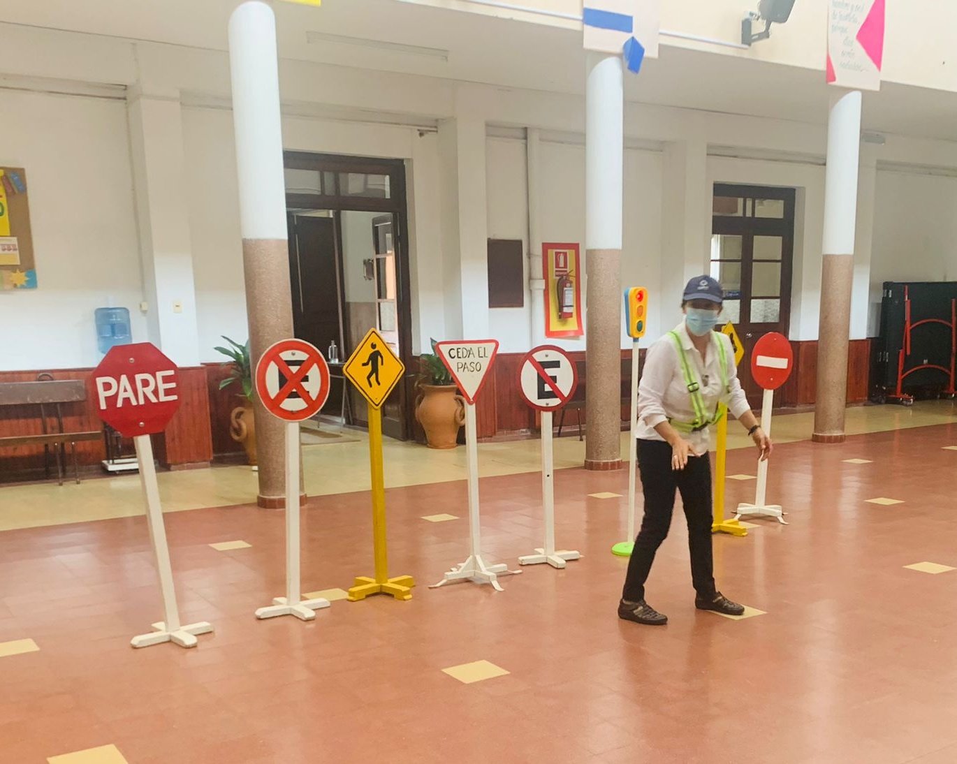 Escuela de Tránsito brindó charla en Colegio del Huerto 2