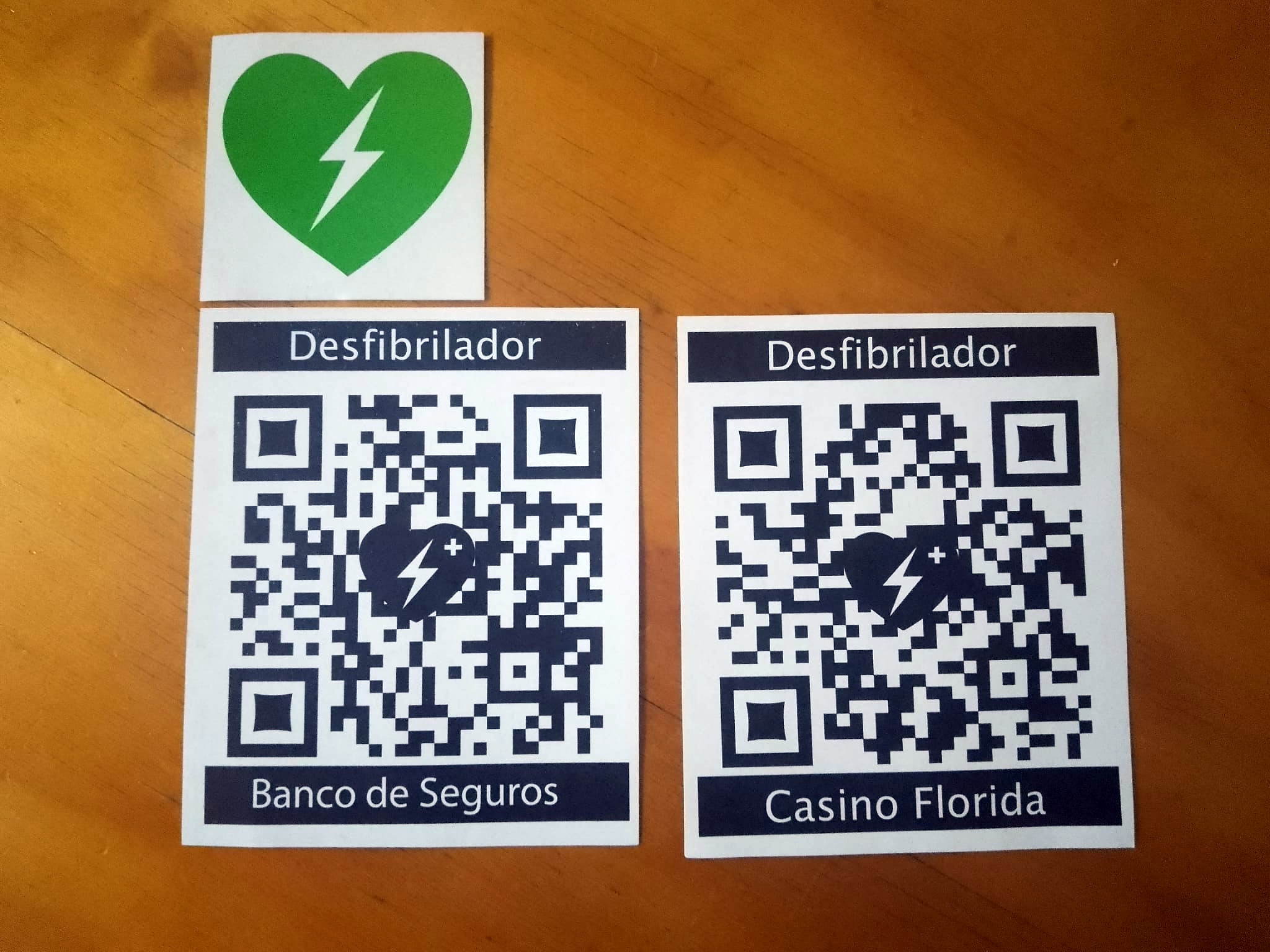 Estudiantes de UTU crearon dispositivo que indica ubicación de desfibriladores