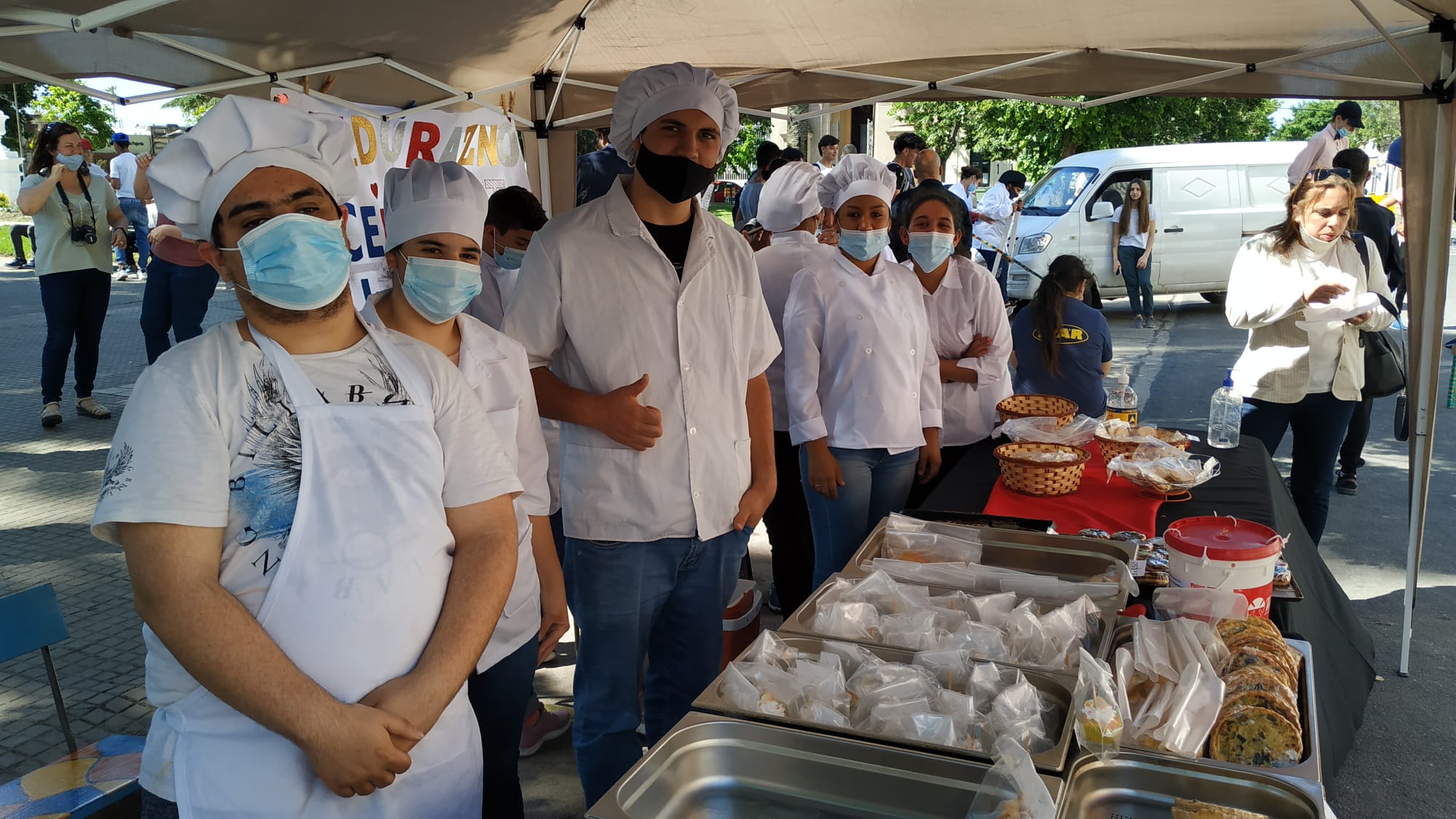 Estudiantes de UTU realizaron jornada a beneficio de Teletón