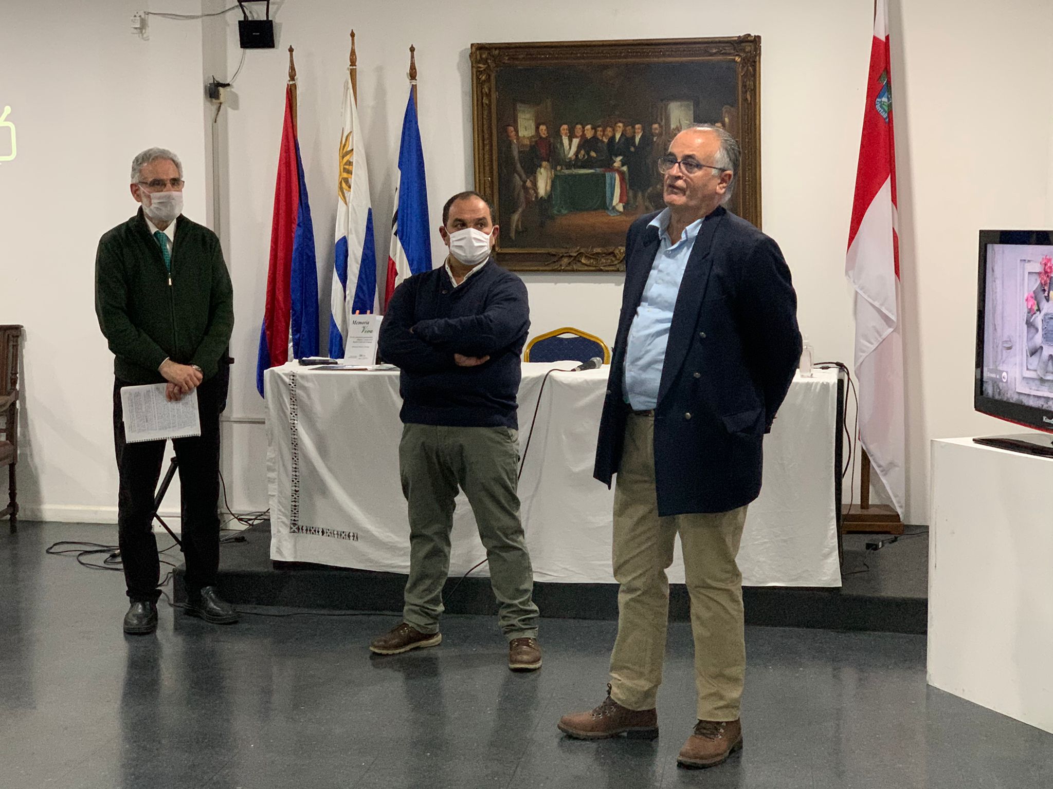 Exposición Memoria Viva en el Museo Histórico Departamental