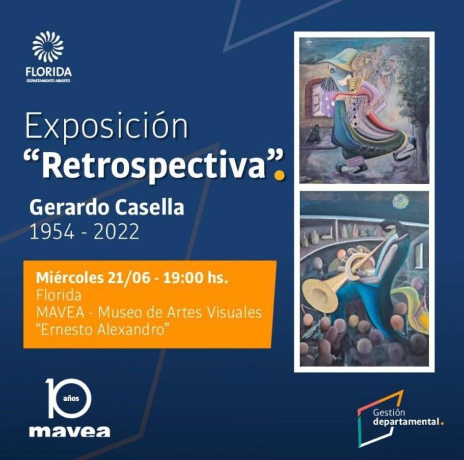 Exposición Retrospectiva Gerardo Casella 1954 2022