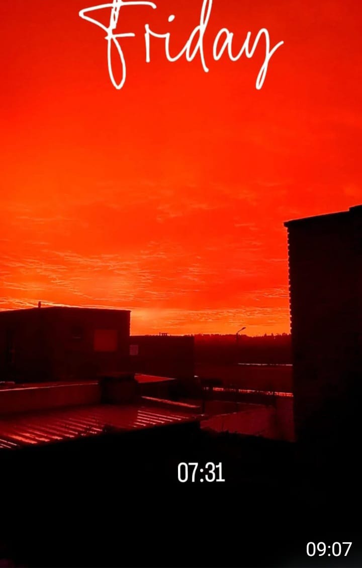 Florida cielo de color rojizo3
