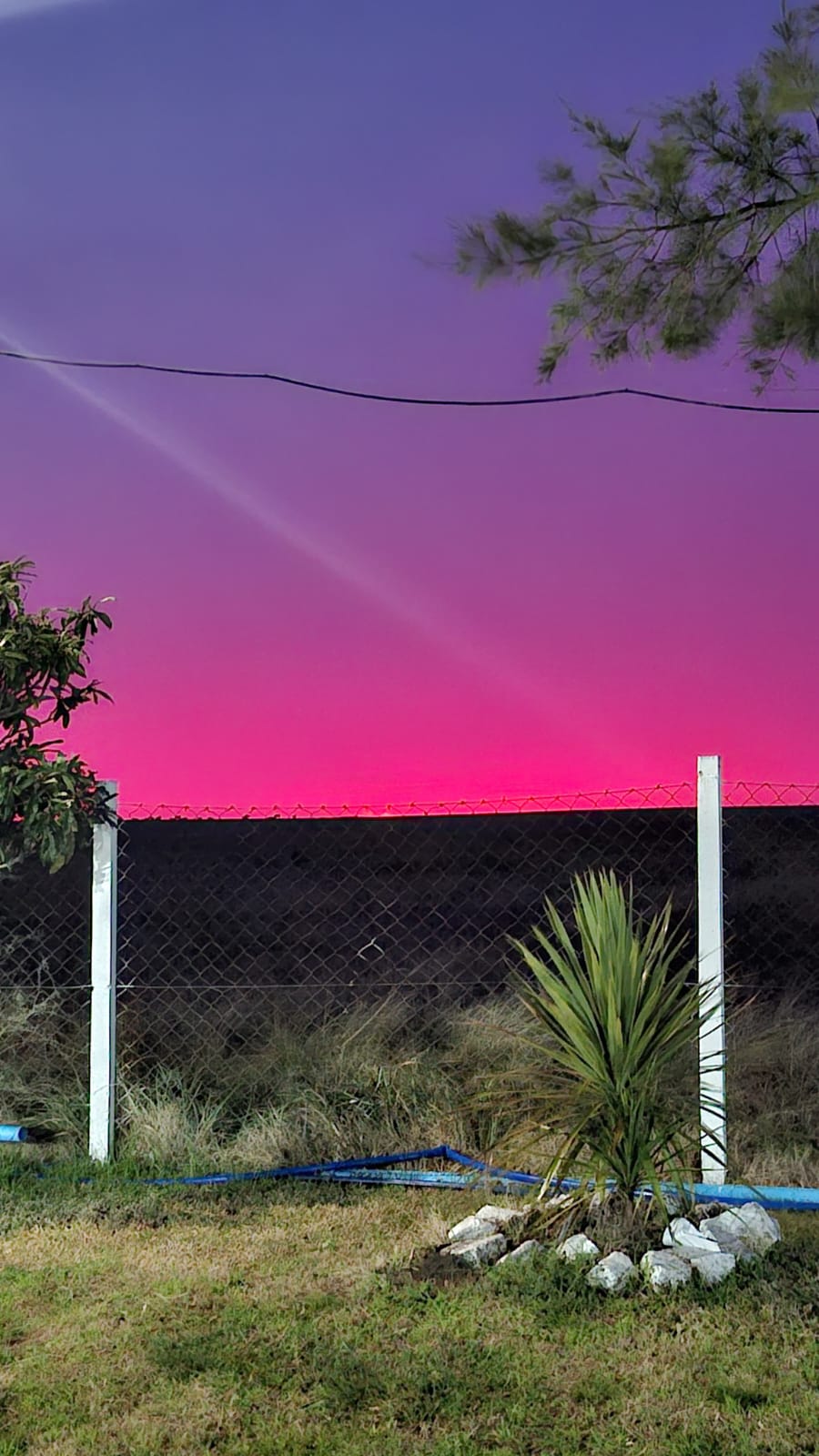 Florida cielo de color rojizo4