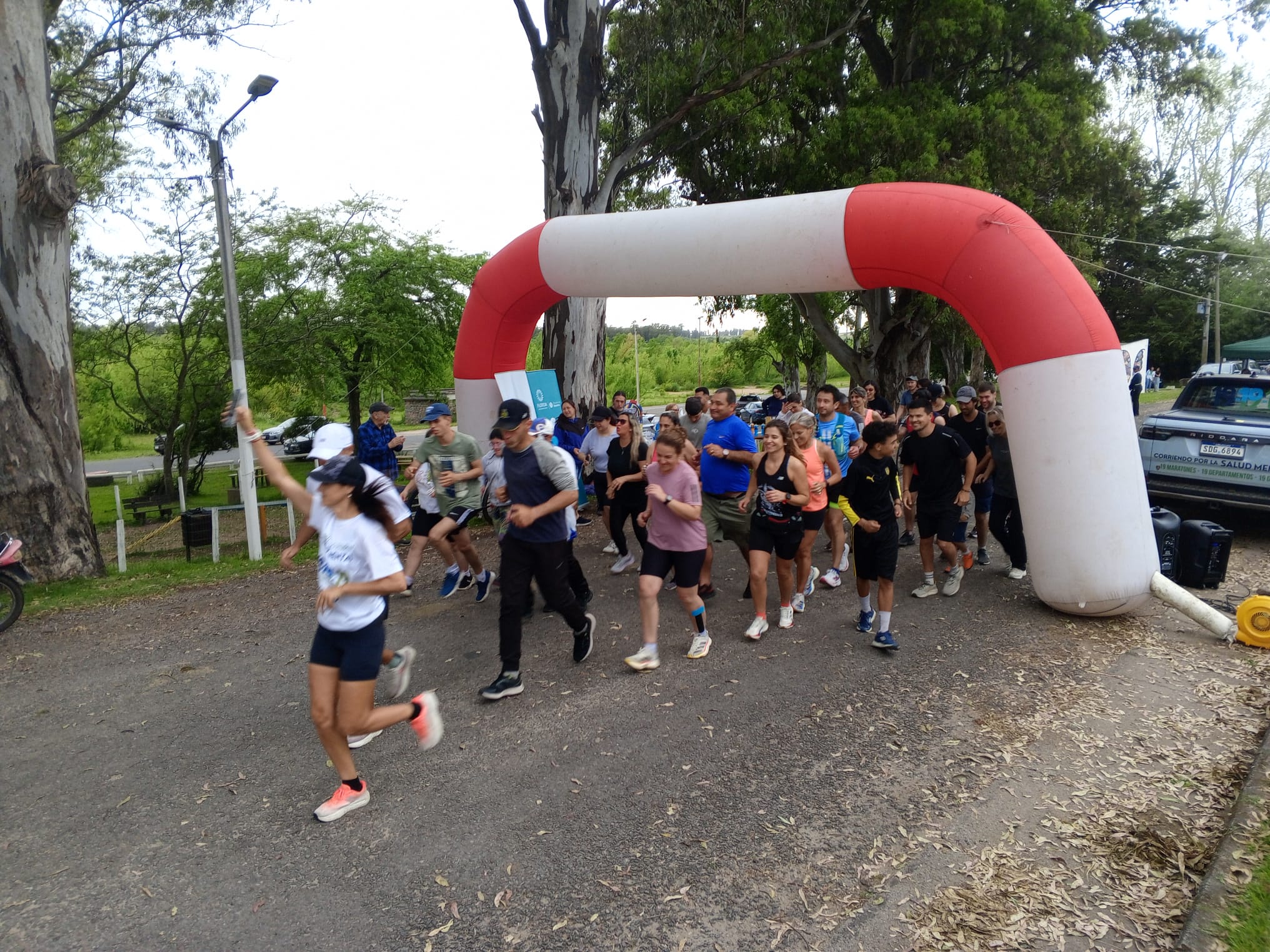 Florida vivió una maratón solidaria a beneficio del Centro de Salud Mental Nélida Giacoya