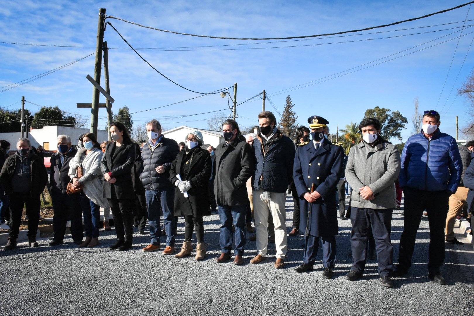 Inauguración de obras en Fray Marcos