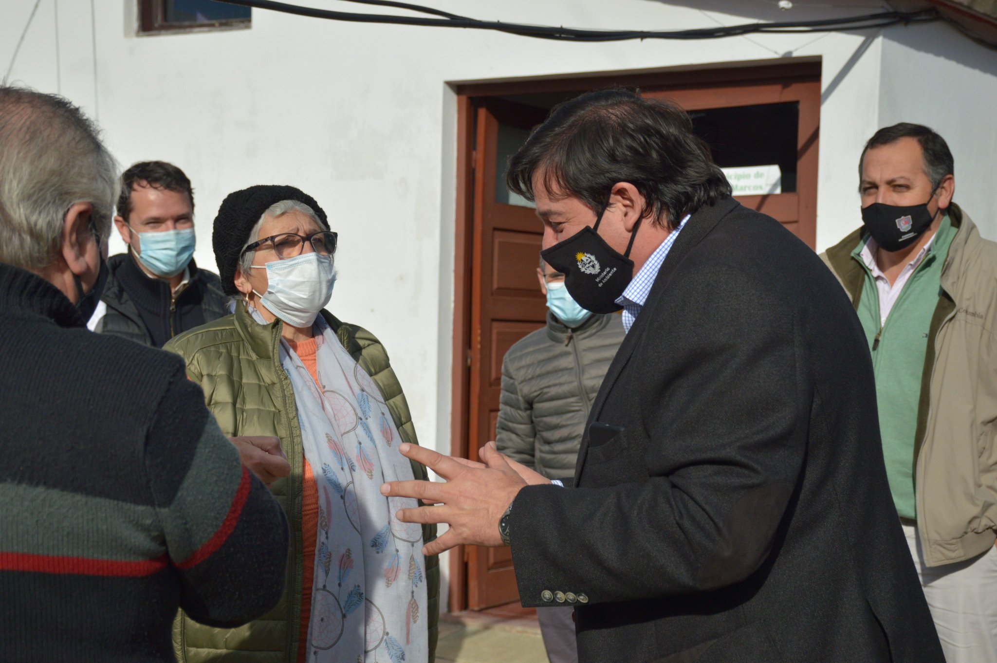 Ministro de Medio Ambiente Adrián Peña participó de actividad en Fray Marcos