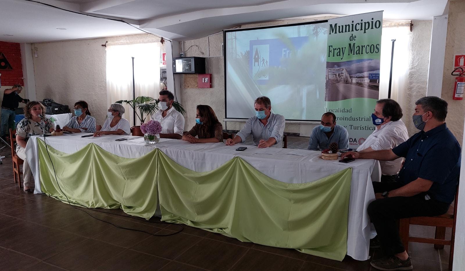 Fray Marcos fue sede de la última sesión del año de la Mesa Ejecutiva del Plenario de Municipios 2