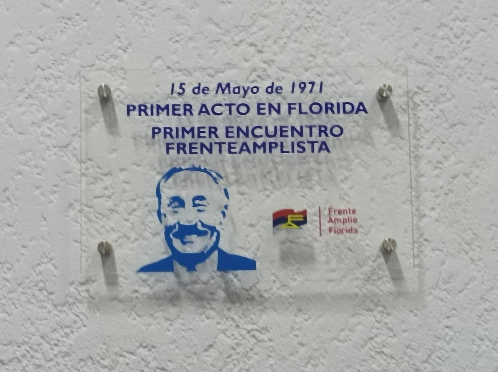 Frente Amplio de Florida festejó el 52 aniversario del primer acto