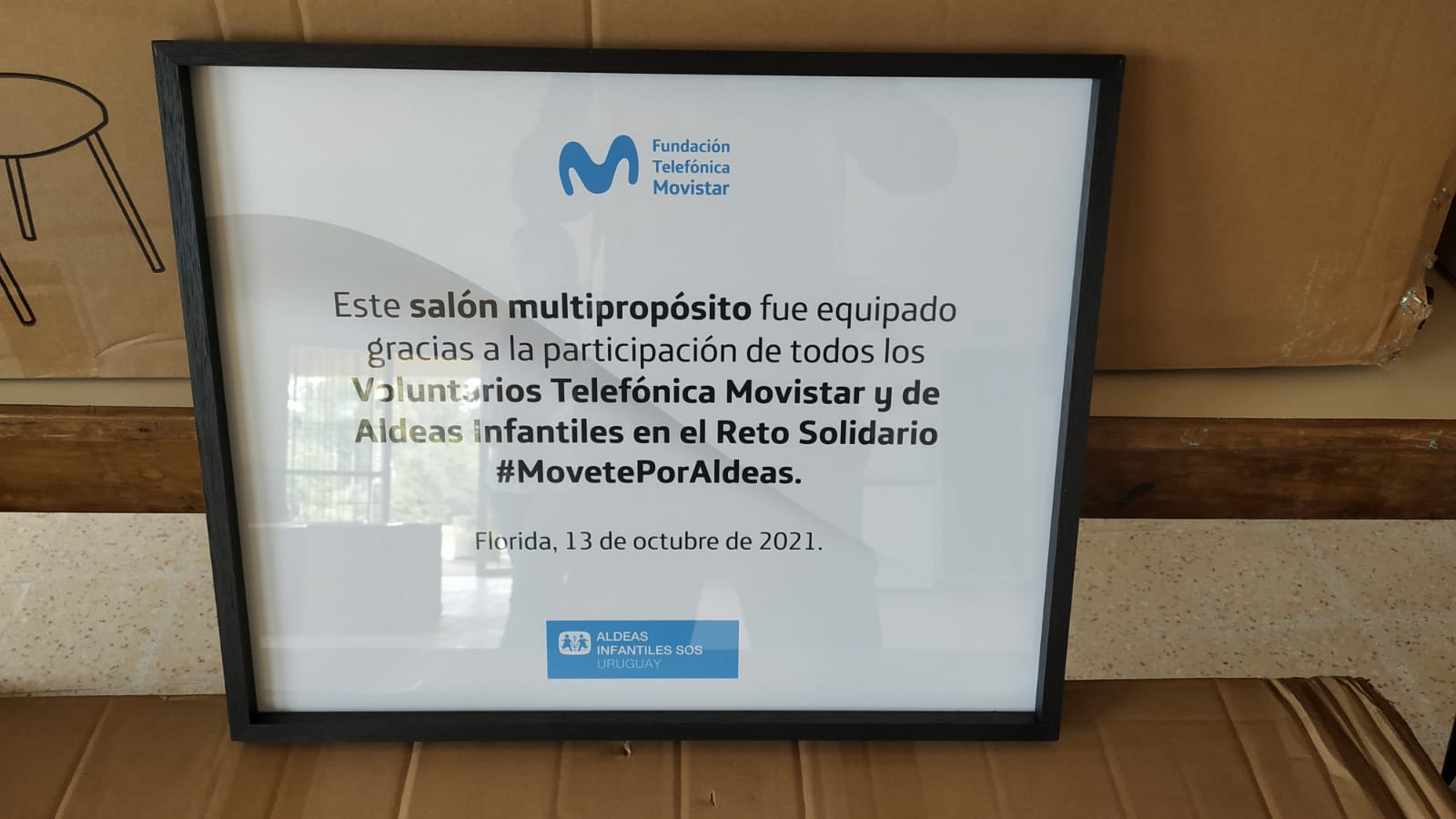 Fundación Telefónica Movistar realizó donación a Aldeas Infantiles de Florida 2