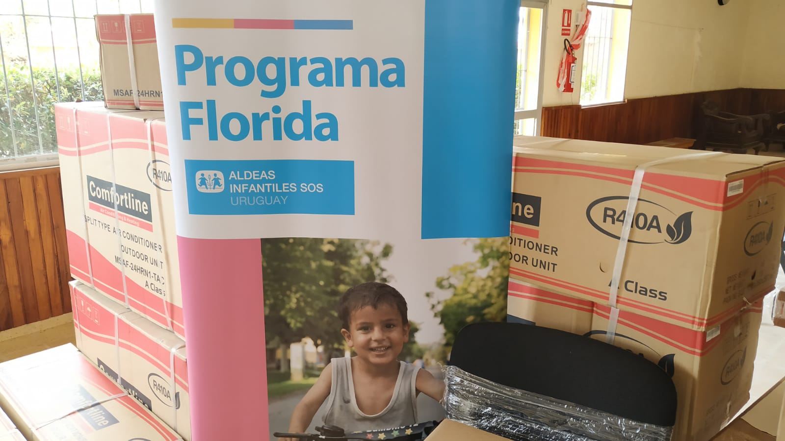 Fundación Telefónica Movistar realizó donación a Aldeas Infantiles de Florida 4