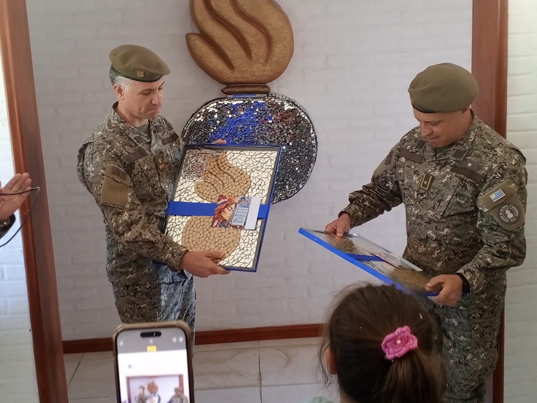 Grupo Reciclarte Florida inauguró 3 murales en el PESMA
