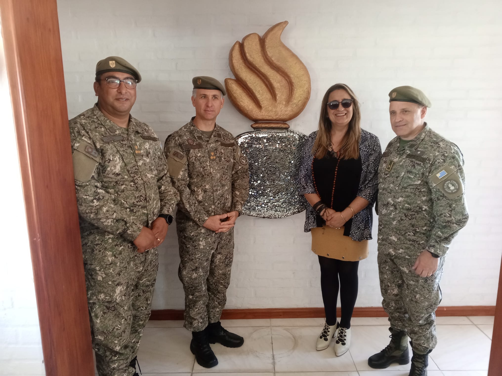 Grupo Reciclarte Florida inauguró 3 murales en el PESMA 2