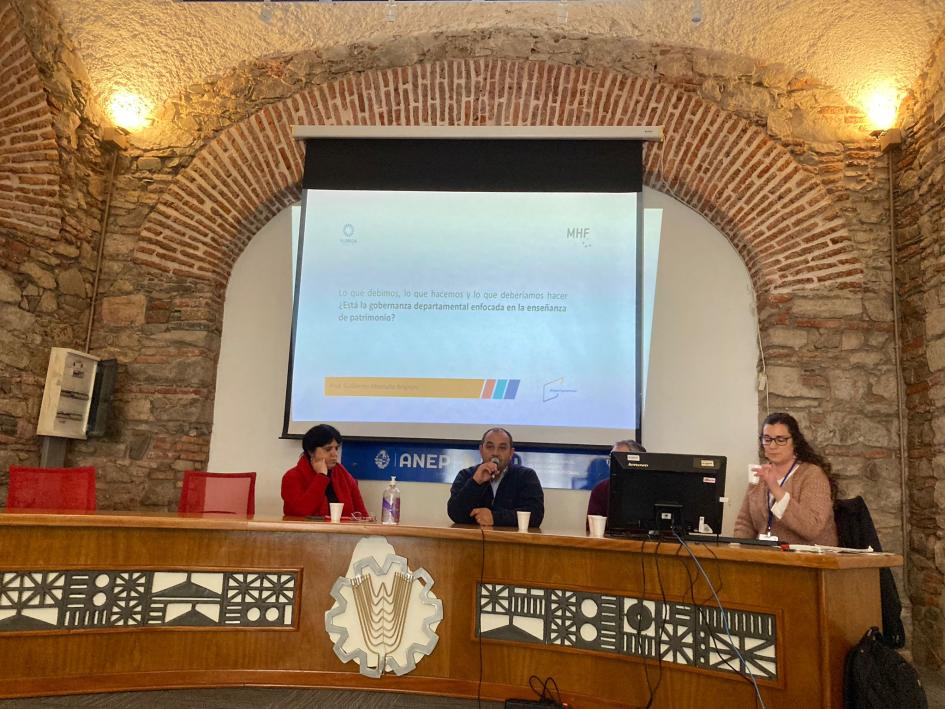 Guillermo Montaño participó en Jornadas sobre Educación en Patrimonio