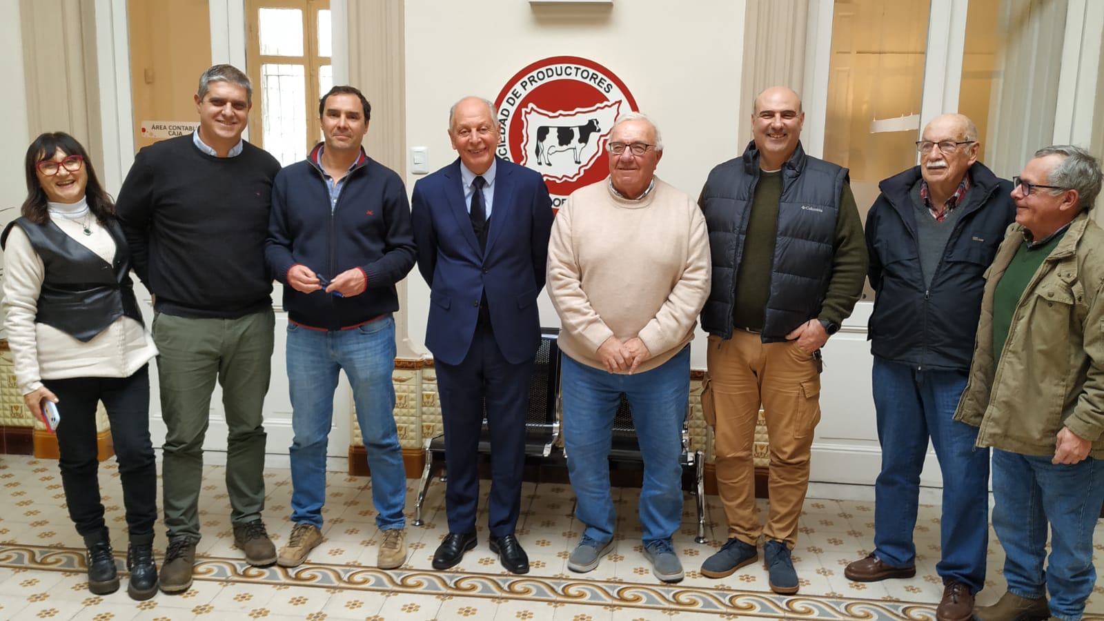 Gustavo Salle se reunió con directivos de la SPLF
