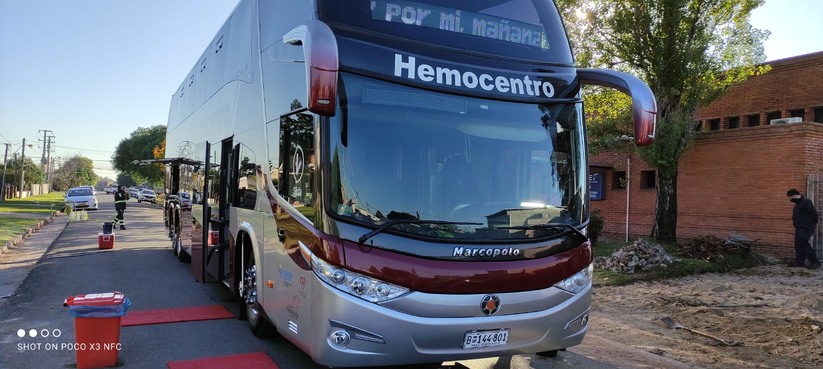 Hemobus llegó este jueves en Florida. 2