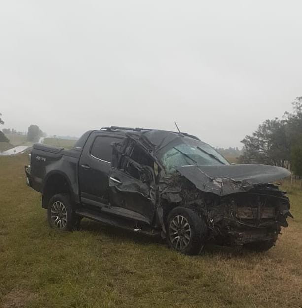Hombre perdió la vida tras vuelco y despiste de la camioneta en la que circulaba por ruta 5