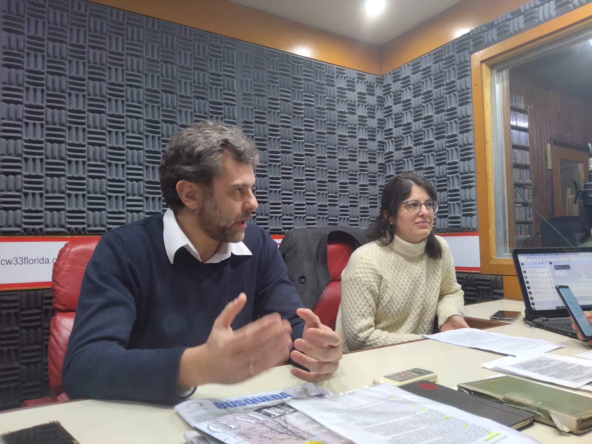 Horacio Berrutti y Lorena Fajardo