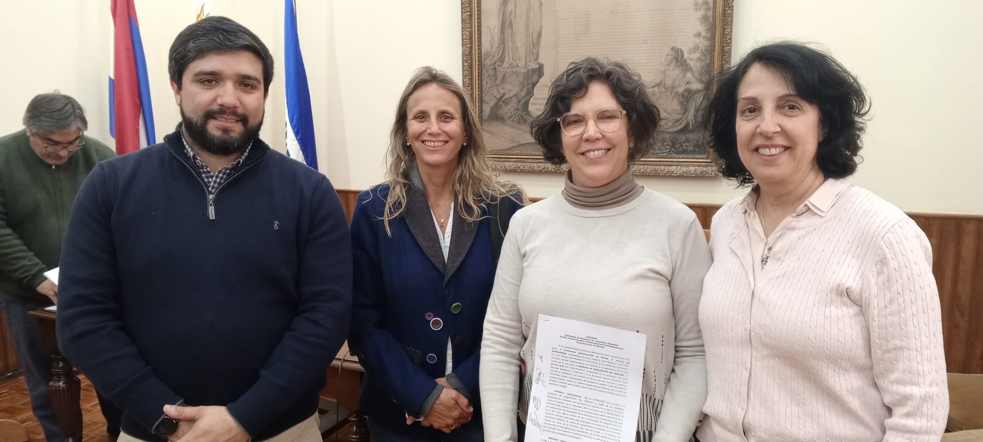 IDF firmó convenio con la Sociedad de Arquitectos del Uruguay para concurso por el Bicentenario de la Declaratoria de la Independencia 2
