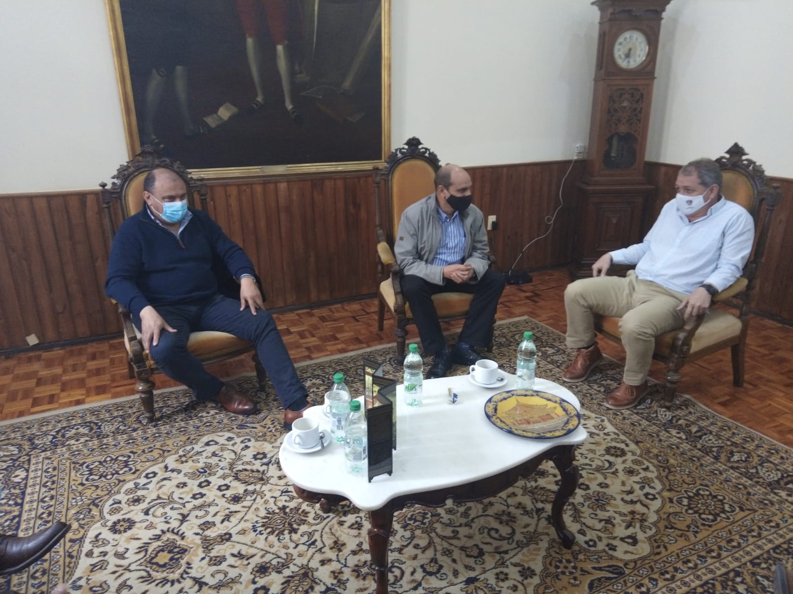 IDF y Junta Nacional de Drogas conforman agenda de trabajo 2